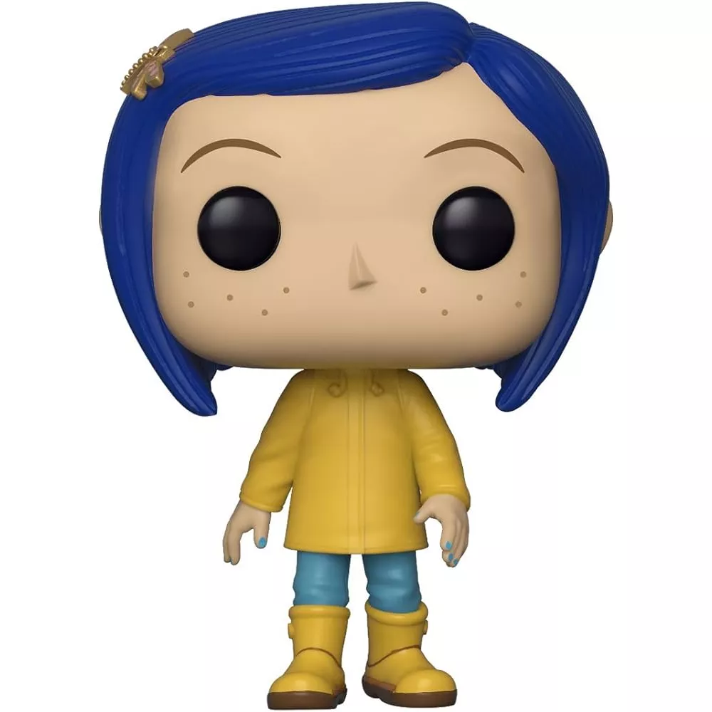 Coraline in Raincoat