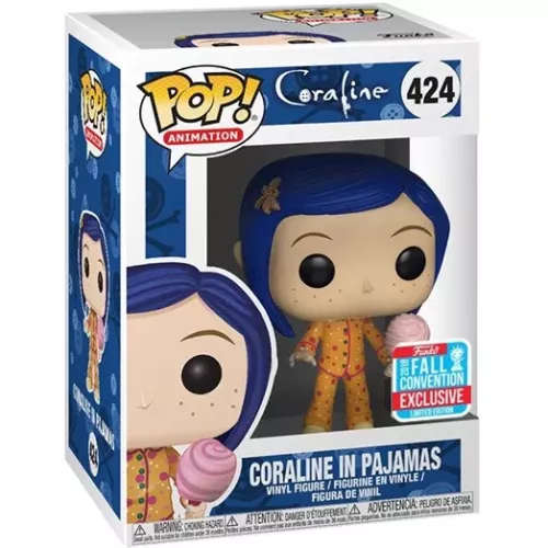 Funko Pop! Coraline in Pajamas #424 Animation Vinyl Figure Box