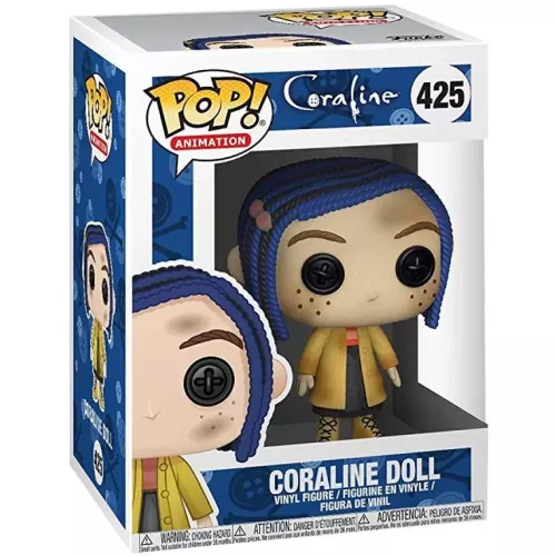 Funko Pop! Coraline #425 Doll Animation Vinyl Figure Box