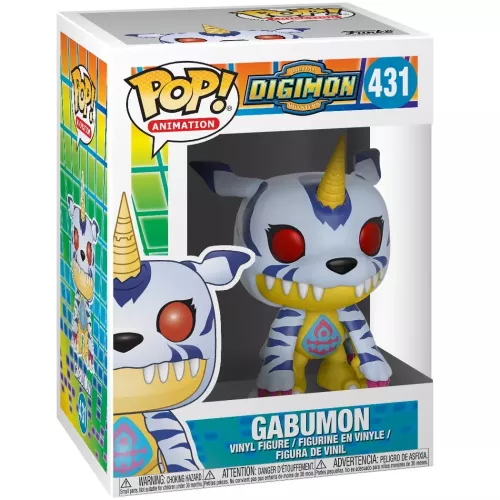 Funko Pop! Gabumon #431 Digimon Digital Monsters Animation Box