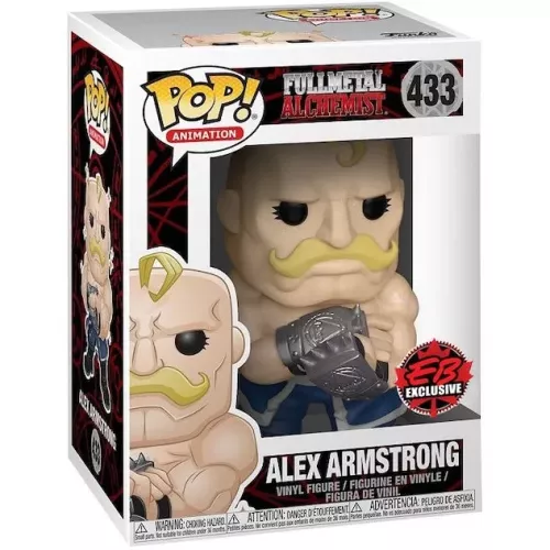 Funko Pop! Alex Armstrong #433 Fullmetal Alchemist Box