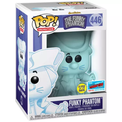 Funko Pop! Funky Phantom #446 Glows in the Dark Hanna Barbera The Funky Phantom Box