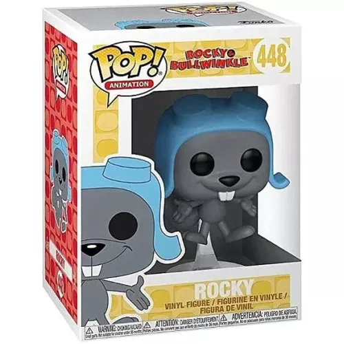 Funko Pop! Rocky #448 Jumping Rocky & Bullwinkle Animation Box