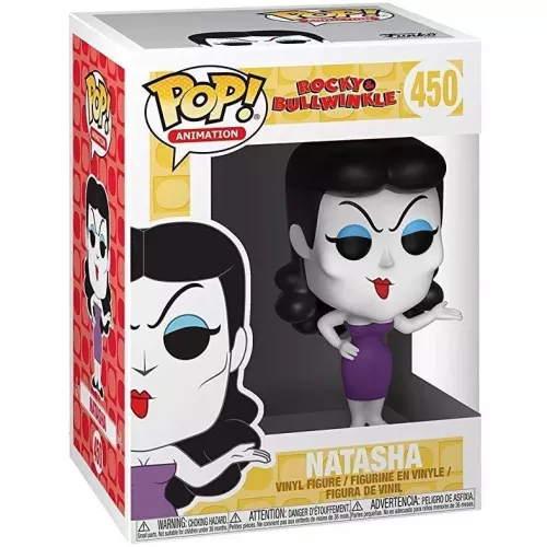 Funko Pop! Natasha #450 Rocky & Bullwinkle Animation Box