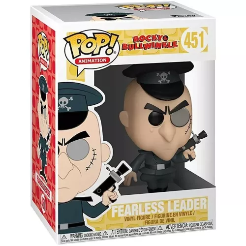 Funko Pop! Fearless Leader #451 Rocky & Bullwinkle Box