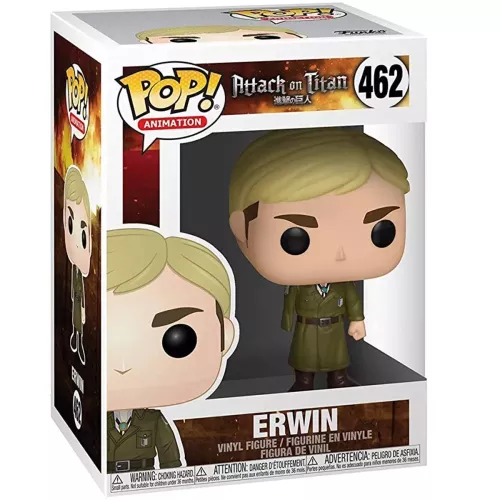 Funko Pop! Erwin #462 Attack on Titan Animation Vinyl Figure Box