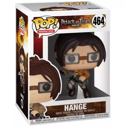 Funko Pop! Hange #464 Attack on Titan Animation Vinyl Figure Box