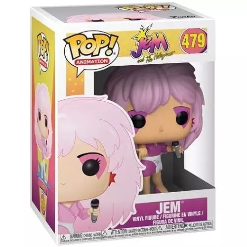 Funko Pop! Jem #479 Jem and the Holograms! Animation Box