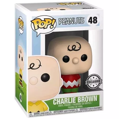 Funko Pop! Charlie Brown #48 Holiday Peanuts Animation Box