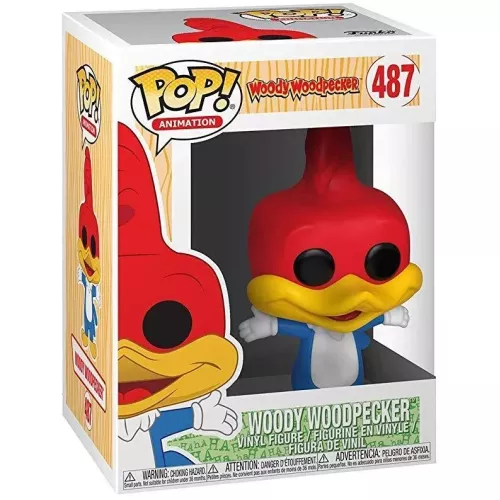 Funko Pop! Woody Woodpecker #487 Animation Vinyl Figure Box
