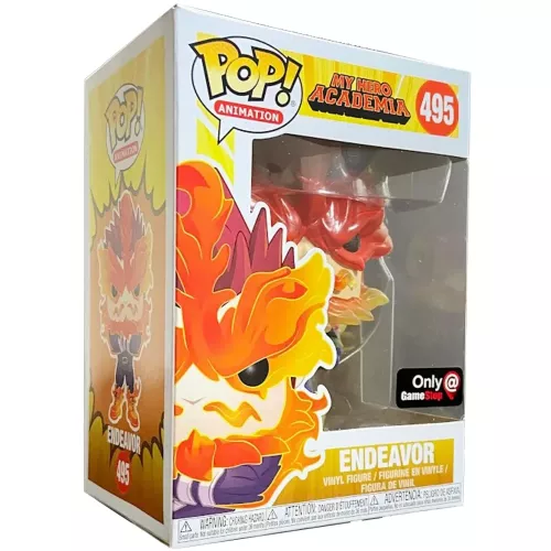 Funko Pop! Endeavor #495 My Hero Academia Animation Box