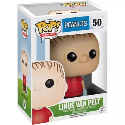 Funko Pop! Linus van Pelt #50 Peanuts Animation Vinyl Figure Box