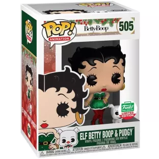 Elf Betty Boop & Pudgy