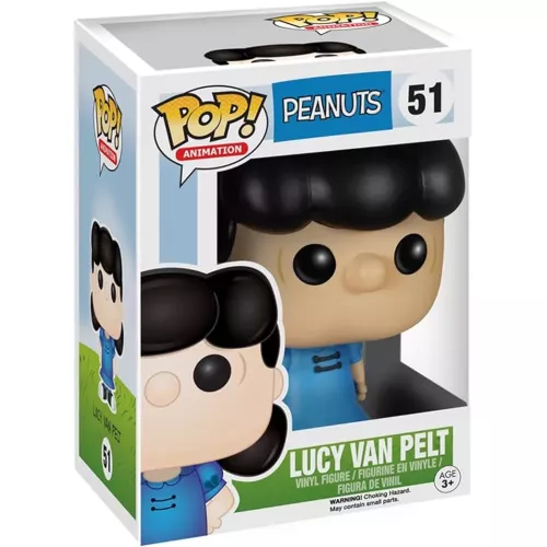 Funko Pop! Lucy Van Pelt #51 Peanuts Animation Vinyl Figure Box