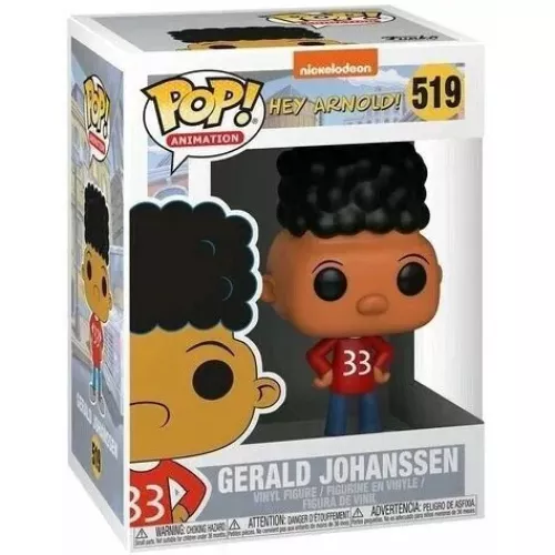 Funko Pop! Gerald Johanssen #519 Nickelodeon Hey Arnold! Box