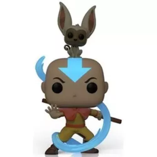 Funko Pop! Aang with Momo #534 Glows in the Dark Nickelodeon Avatar The Last Airbender