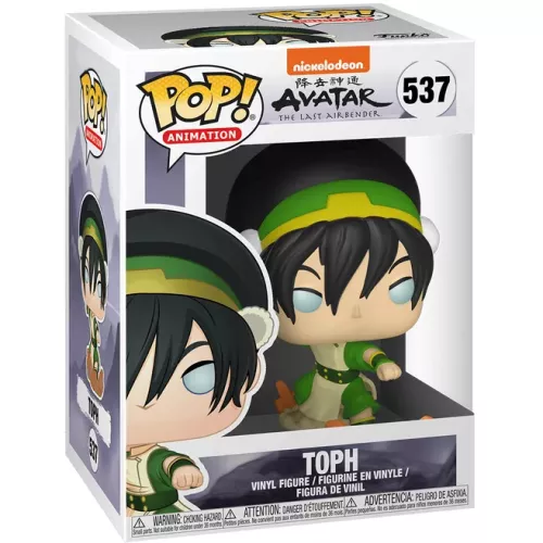 Funko Pop! Toph #537 Nickelodeon Avatar The Last Airbender Box