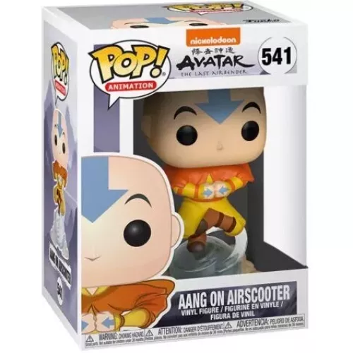 Funko Pop! Aang on Air Scooter #541 Nickelodeon Avatar The Last Airbender Box