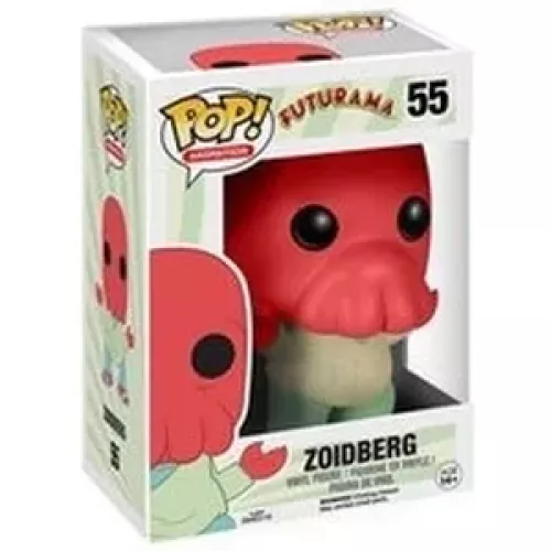 Funko Pop! Zoidberg #55 Futurama Animation Vinyl Figure Box