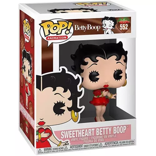 Funko Pop! Sweetheart Betty Boop #552 Animation Vinyl Figure Box