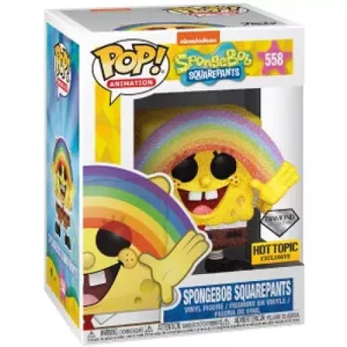 Funko Pop! SpongeBob SquarePants #558 with Rainbow Box