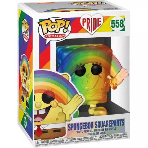 Funko Pop! SpongeBob SquarePants #558 with Rainbow Box