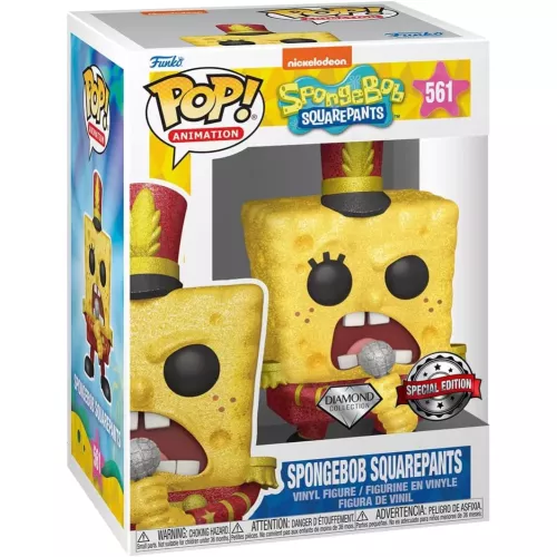 Funko Pop! SpongeBob SquarePants #561 Band Outfit Diamond Collection Box