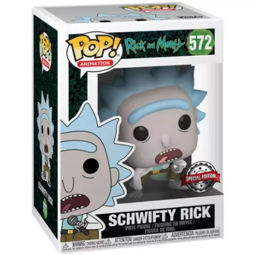 Funko Pop! Schwifty Rick #572 Rick and Morty Animation Box