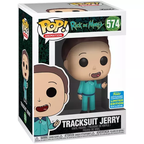 Funko Pop! Tracksuit Jerry #574 Rick and Morty Animation Box