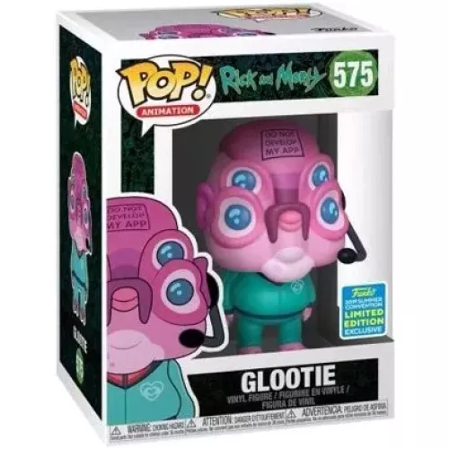 Funko Pop! Glootie #575 Rick and Morty Animation Vinyl Figure Box