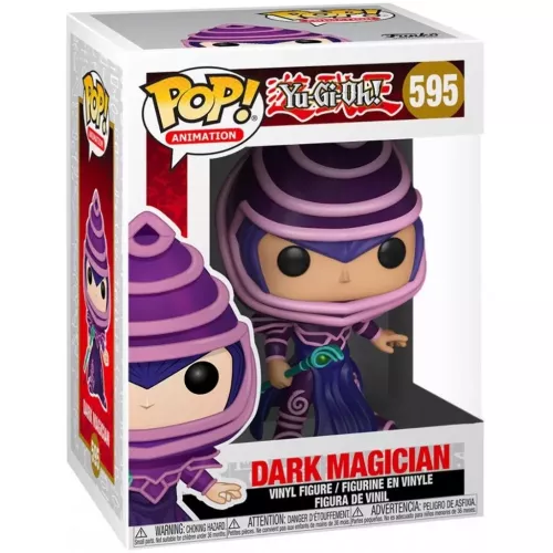 Funko Pop! Dark Magician #595 Yu-Gi-Oh! Animation Vinyl Figure Box