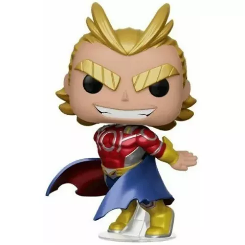 Funko Pop! Silver Age All Might #608 Metallic My Hero Academia
