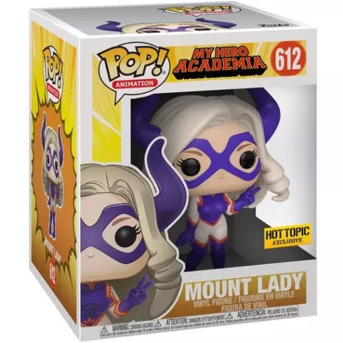 Funko Pop! Mount Lady #612 6 Inch My Hero Academia Box