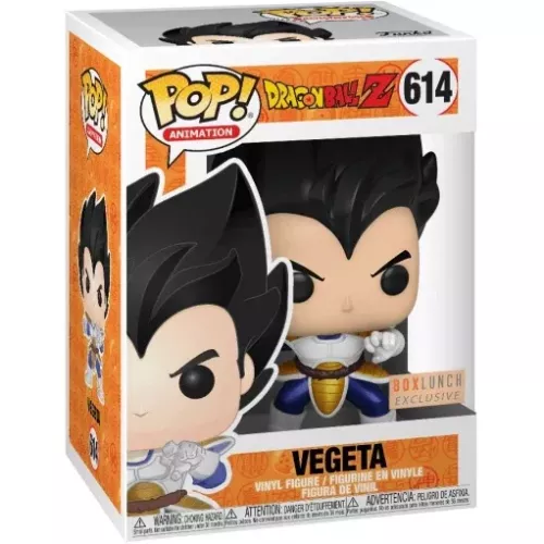 Funko Pop! Vegeta #614 Windy Metallic Dragon Ball Z Box
