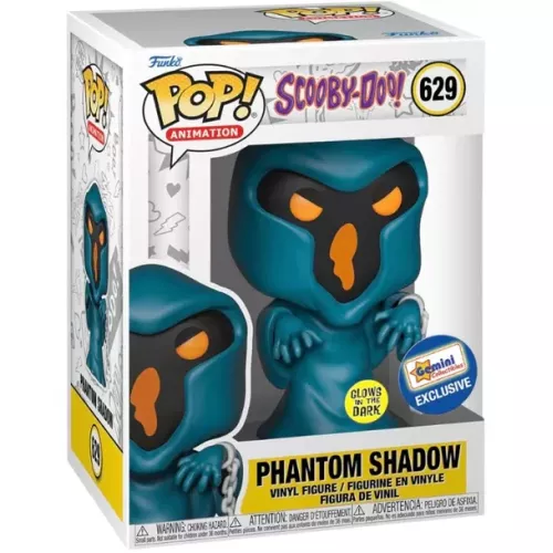 Funko Pop! Phantom Shadow #629 Glows in the Dark Scooby-Doo! Box