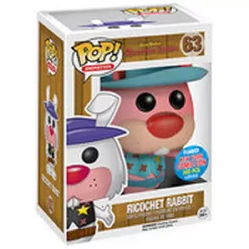 Funko Pop! Ricochet Rabbit #63 Pink Hanna Barbera Ricochet Rabbit Box