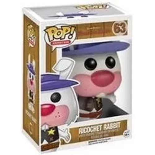Funko Pop! Ricochet Rabbit #63 Hanna Barbera Ricochet Rabbit Box