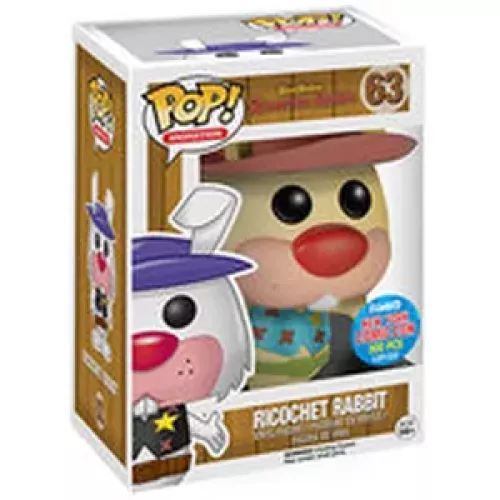 Funko Pop! Ricochet Rabbit #63 Yellow Hanna Barbera Ricochet Rabbit Box