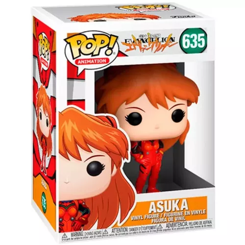 Funko Pop! Asuka #635 Red Suit Neon Genesis Evangelion Box