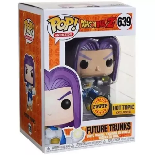 Funko Pop! Future Trunks #639 Chase Metallic Dragon Ball Z Box