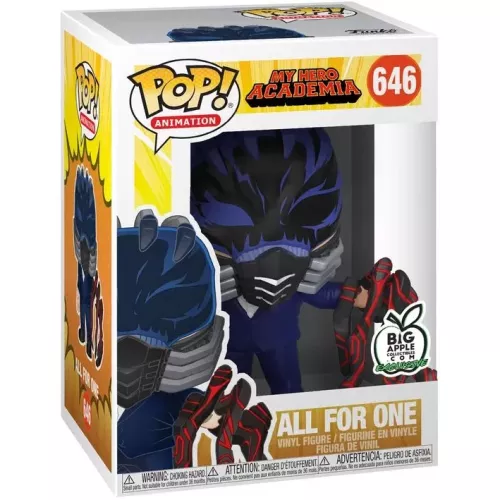 Funko Pop! All for One #646 Battle Hand My Hero Academia Box