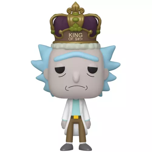 Funko Pop! Rick with Crown #649 Rick and Morty Animation