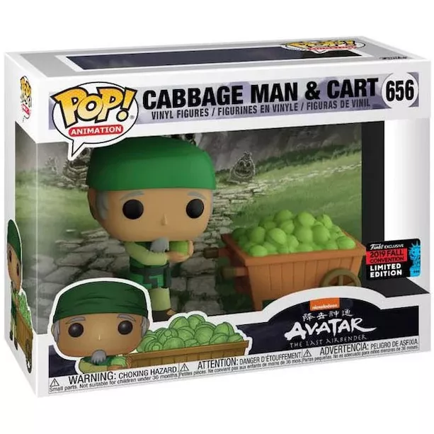 Cabbage Man & Cart Box