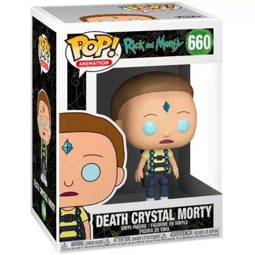 Funko Pop! Death Crystal Morty #660 Rick and Morty Box