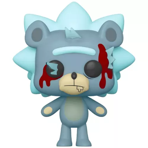 Funko Pop! Teddy Rick #662 Chase Bloody Rick and Morty