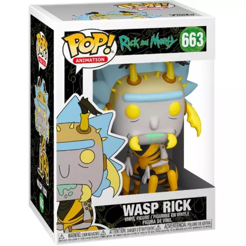 Funko Pop! Wasp Rick #663 Rick and Morty Animation Box