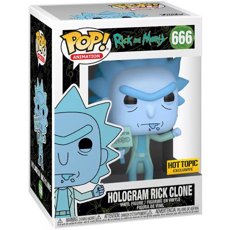 Hologram Rick Clone Box