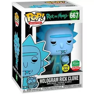 Hologram Rick Clone