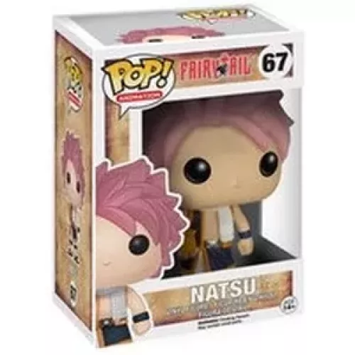 Funko Pop! Natsu #67 Fairy Tail Animation Vinyl Figure Box