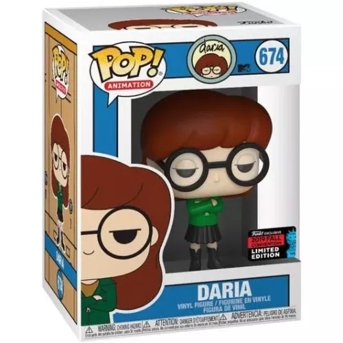 Funko Pop! Daria #674 Animation Vinyl Figure Box